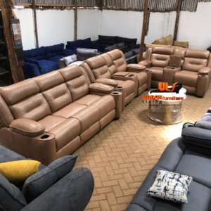 luxury recliner sofa set